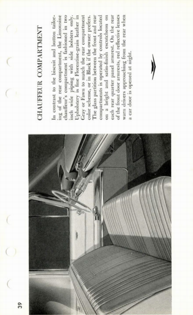 1960 Cadillac Salesmans Data Book Page 127